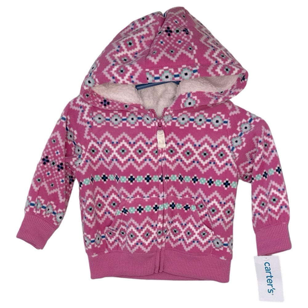 NWT- 6m Fleece Hoodie